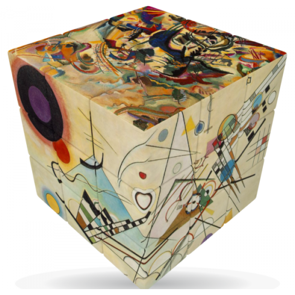 V-Cube 3x3 versenykocka, Kandinsky | Rubik kocka