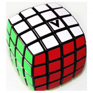V-Cube 4x4 versenykocka, lekerekített fekete | Rubik kocka