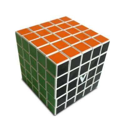 V-Cube 5x5 versenykocka, egyenes, fehér