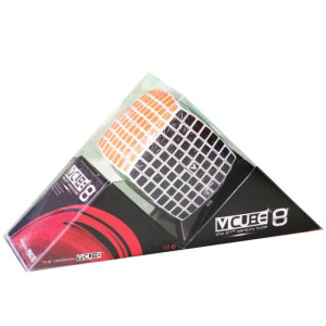V-Cube 8x8 versenykocka, lekerekített, fehér | Rubik kocka