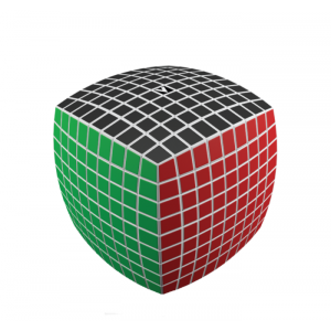 V-Cube 9x9 versenykocka, lekerekített, fehér | Rubik kocka