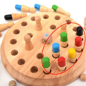 Memória sakk Fából készült oktatási játék | Rubik kocka