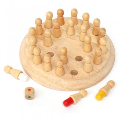 Memória sakk Fából készült oktatási játék | Rubik kocka