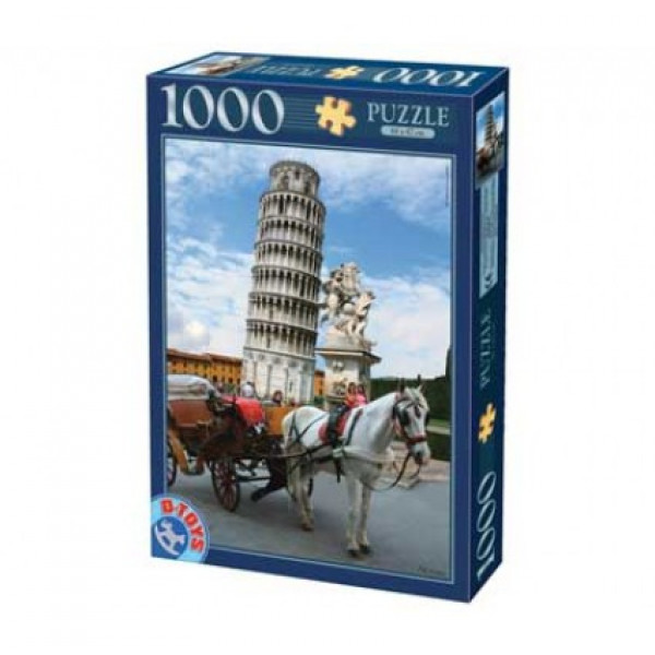 Puzzle 1000db-os PISA-i ferde torony