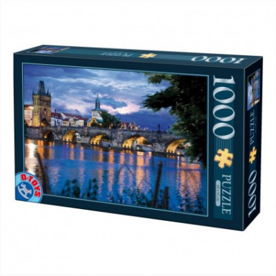 Puzzle 1000db-os PRÁGA Károly híd