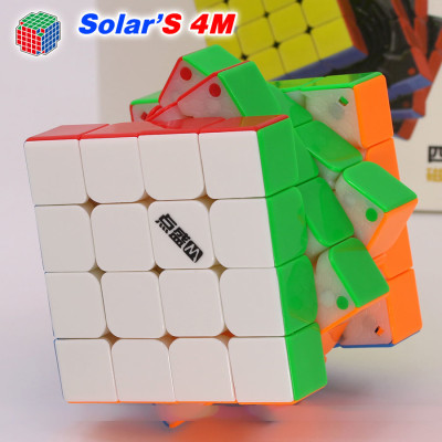 DianSheng magnetic 4x4x4 cube plus Solar'S 4M