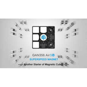 GAN 3x3x3 Magnetic cube - GAN356Air SM 2019 | Rubik kocka