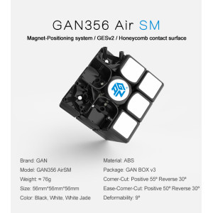 GAN 3x3x3 Magnetic cube - GAN356Air SM 2019 | Rubik kocka
