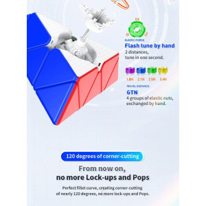GAN magnetic Pyraminx core positioning | Rubik kocka