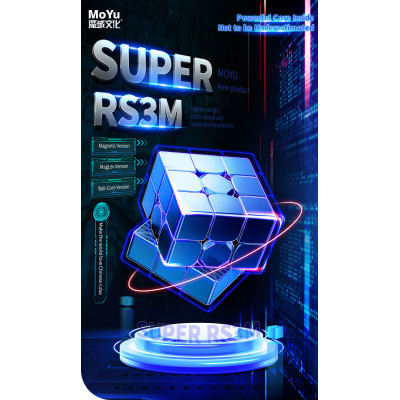 Super RS3M MagLev Rubik Kocka MoYu 2023
