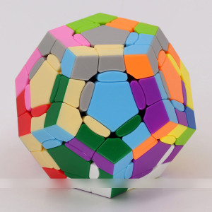 Sengso Crazy Megaminx Dodecahedron Circular cube (Center-Locking)