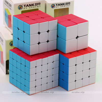 ShengShou TANK cube set 2x2, 3x3, 4x4, 5x5