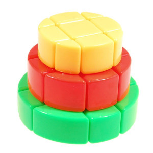 YJ Cake Magic Cube Colored | Rubik kocka
