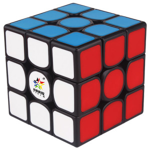 YuXin Kylin V2 M 3x3x3 Magnetic Speed Cube Black Deep Red Version | Rubik kocka