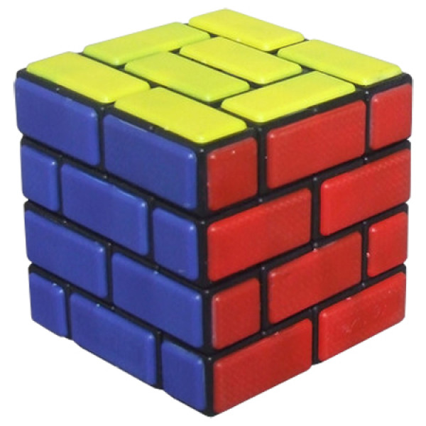 Cubetwist Burr 4x4x4 Bandaged Cube Black | Rubik kocka