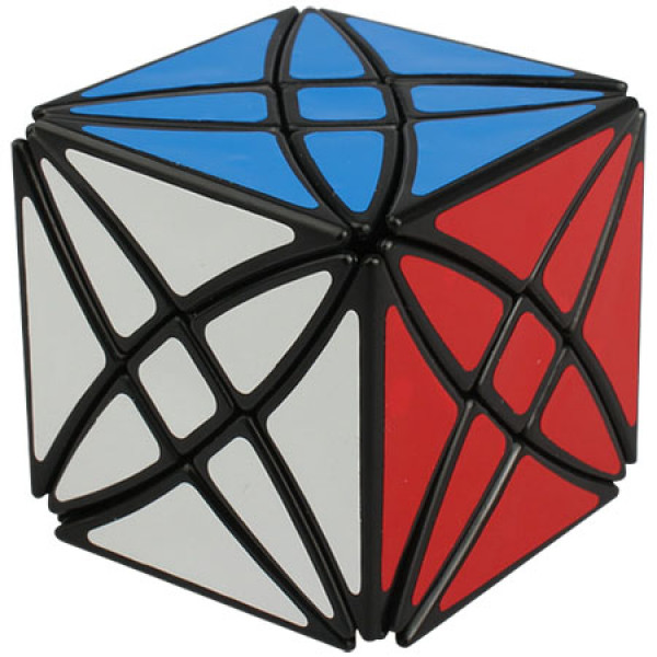 LanLan Flower Rex Magic Cube Puzzle Black 