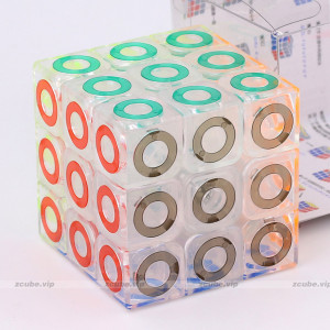 Moyu 3x3x3 cube - Crystal | Rubik kocka