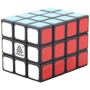 WitEden Fully Functional 3x3x4 Cuboid Cube Black | Rubik kocka