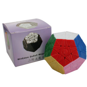 WitEden Greg & Felix 2x2 Megaminx Stickerless Magic Cube | Rubik kocka