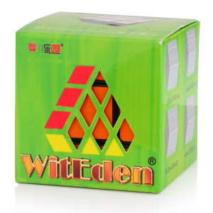 WitEden Oskar 3x3x3 Mixup Cube Black | Rubik kocka