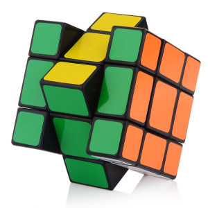 WitEden Oskar 3x3x3 Mixup Cube Black | Rubik kocka
