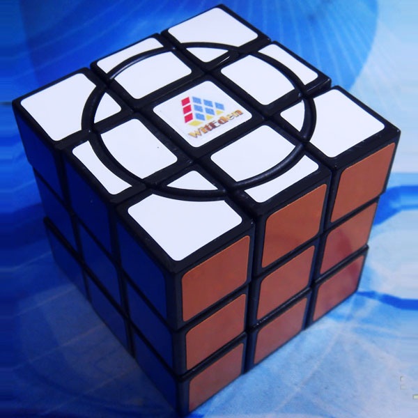 WitEden Super 3x3x3 Magic Cube Black | Rubik kocka