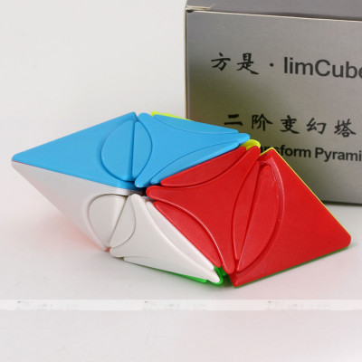 f/s limCube 2x2x2 Circle Series - Pyramorphix Dino Star Plus LiuSeLingJing Ⅱ Liu Se Ling Jing Ⅱ | Rubik kocka