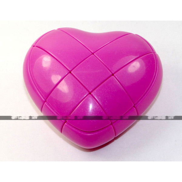 YongJun special 3x3x3 cube - Love Heart Pink | Rubik kocka
