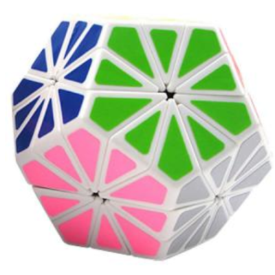 QJ Pyraminx Crystal Puzzle Cube