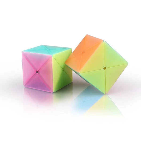 QiYi cube transparent Jelly colour series of Dino X | Rubik kocka