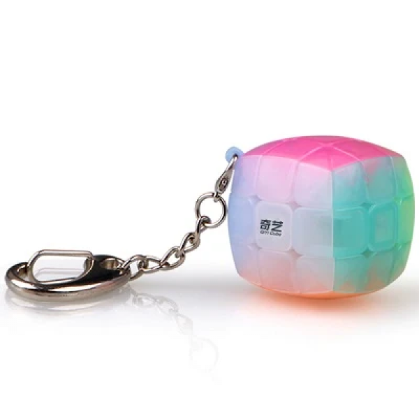 QiYi cube transparent Jelly colour series of mini 3x3 | Rubik kocka