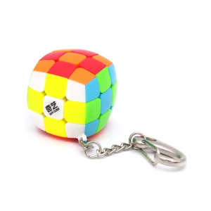QiYi mini Keychains 3x3x3 cube - small steamed bun | Rubik kocka