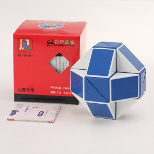 Rubik Twist (kígyó) kék-fehér | Rubik kocka
