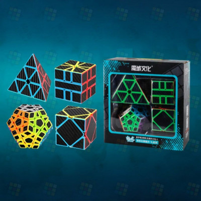 MOYU MeiLong Carbon kocka szett | Rubik kocka