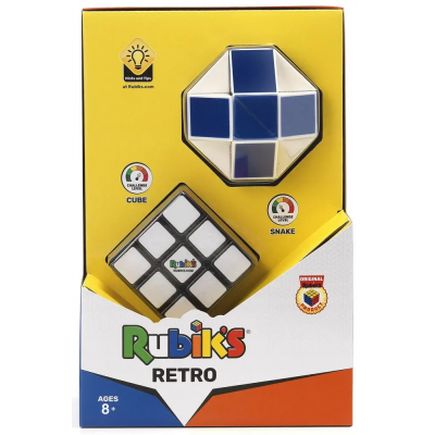 Rubik kocka retro szett