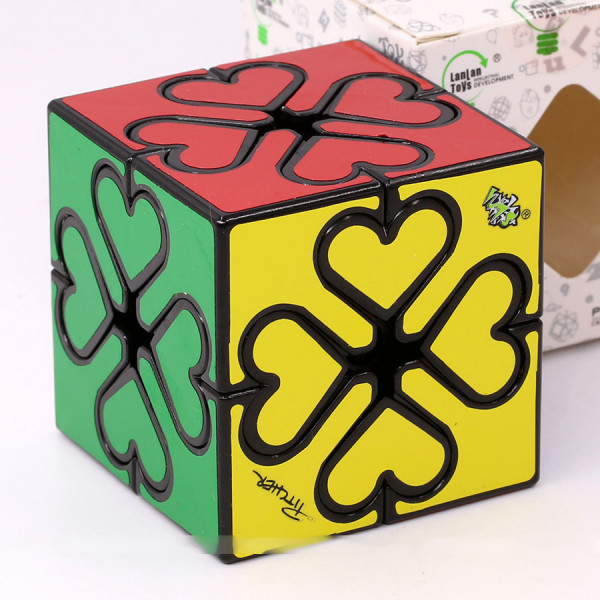 LanLan Gear heart cube Lucky clover | Rubik kocka