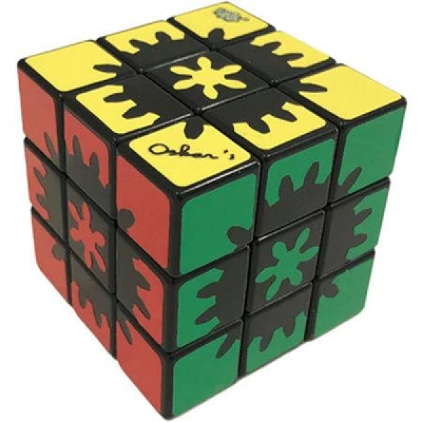 LanLan hidden inside the Gear 3x3x3 cube | Rubik kocka