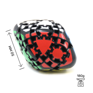 Lanlan Gear Curvy Skewb Rhombohedron Magic Cube Black | Rubik kocka