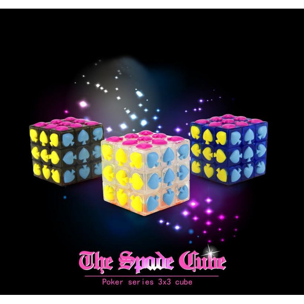 YongJun tiles 3x3x3 - Spade | Rubik kocka