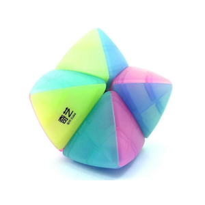 QiYi cube transparent Jelly colour series of Mastermorphix 2x2 | Rubik kocka