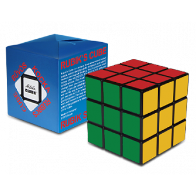 Rubik 3x3X3 verseny kocka kék dobozban