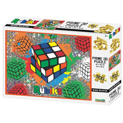 Rubik kocka 3D puzzle, 500 darabos